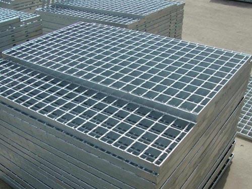 熱浸鋅平臺鋼格柵板