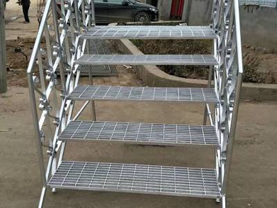 Q235鍍鋅格柵板踏步 Q235鍍鋅格柵板踏步